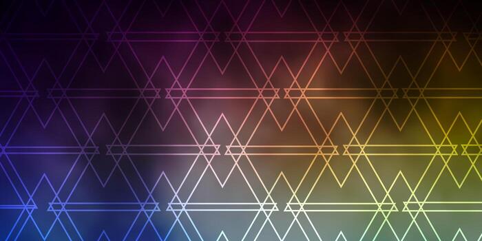 Dark Blue, Yellow vector texture with triangular style.