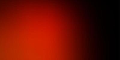 Dark Red vector modern blurred background.