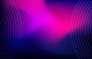 Violet Blue Gradient Ripple Neon Background vector