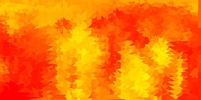 Light orange vector gradient polygon wallpaper.