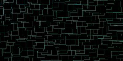 Dark Green vector pattern in square style.