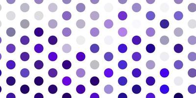 Light purple vector pattern with spheres.