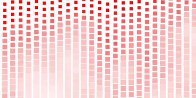 Light Red vector template in rectangles.