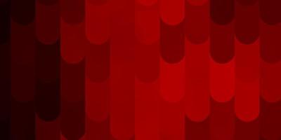 Light Red vector background with lines.