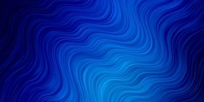 Light BLUE vector pattern with wry lines