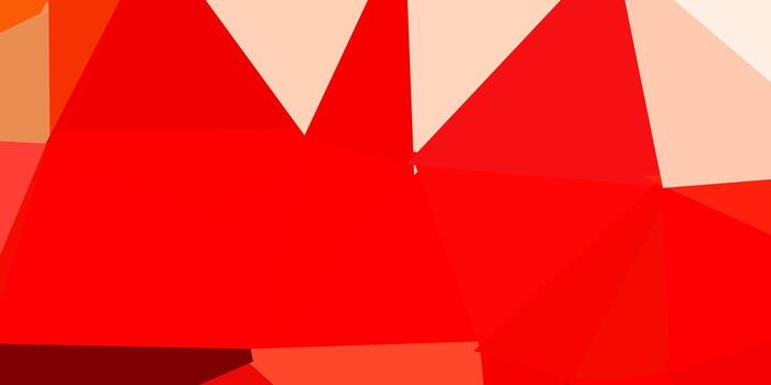 Light red vector polygonal pattern.