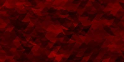 Light Red vector layout with lines, triangles.