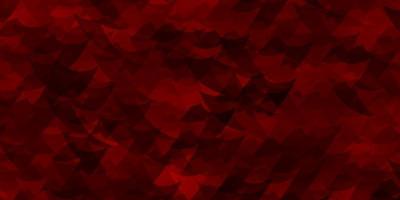 Light Red vector layout with lines, triangles.