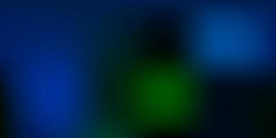 Dark Blue, Green vector blur layout.