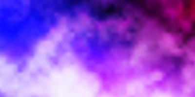 Light Purple vector layout with cloudscape.