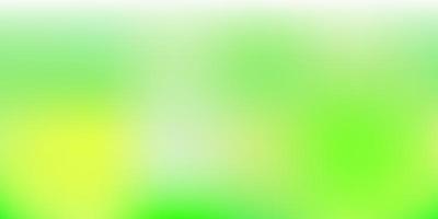 Light Green, Yellow vector blur backdrop.