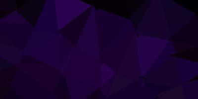 Dark purple vector geometric polygonal wallpaper.