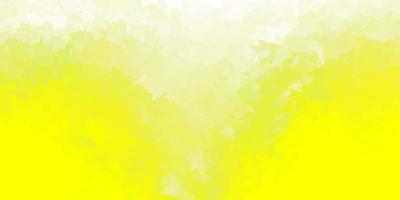 Light green, yellow vector polygonal backdrop.