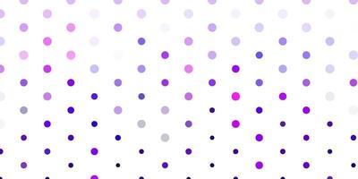 Light purple vector pattern with spheres.