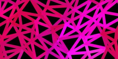 Dark pink vector poly triangle texture.