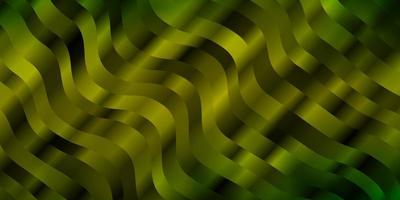 Light Green, Yellow vector background with lines.