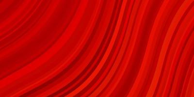 Light Red vector background with lines.