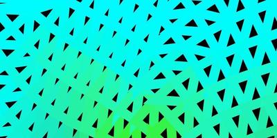 Light green vector polygonal backdrop.