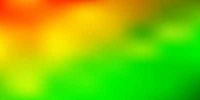 Light green, yellow vector blur template.