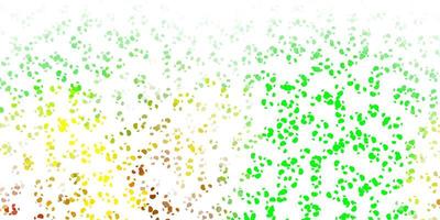 Light multicolor vector backdrop with chaotic shapes.