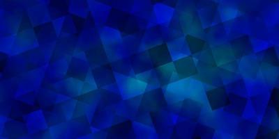 Light BLUE vector texture with poly style with cubes.