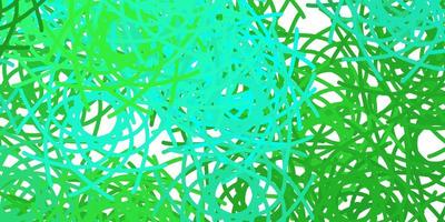 Light Green vector template with abstract forms.