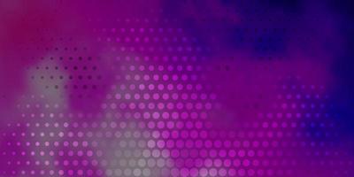 Light Purple, Pink vector background with spots.