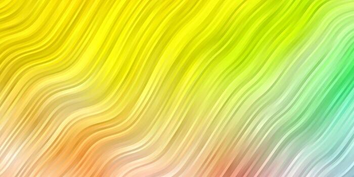 Light Green, Red vector pattern with wry lines.