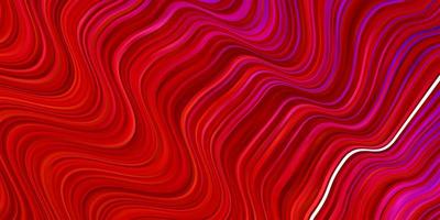 Dark Pink, Red vector background with bows.