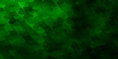 Dark Green vector pattern in square style.