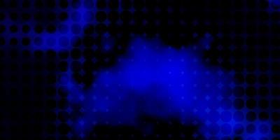 Dark BLUE vector layout with circles.
