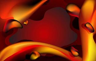 Red Oil Liquid Background vector