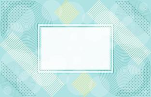 Soft Colour Abstract Pattern Composition with White Frame vector