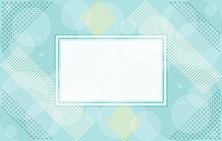 Soft Colour Abstract Pattern Composition with White Frame vector