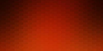 Dark Orange vector layout with lines, rectangles.