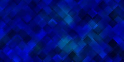 Dark BLUE vector background with rectangles.