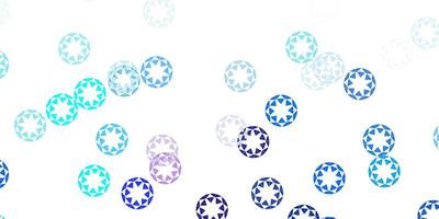 Light pink, blue vector background with spots.