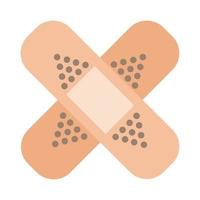 cure bandages flat style icon vector