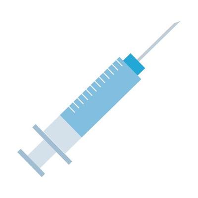 injection syringe flat style icon 1877994 Vector Art at Vecteezy