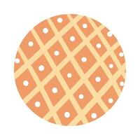 lines and points organic pattern block style vector