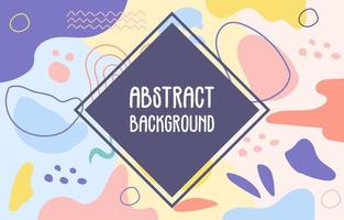 Abstract Memphis Background vector