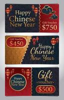 Voucher Gift Card Concept vector