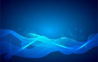 Abstract Blue Tech Background vector