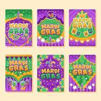 Festive Mardi Gras Party vector