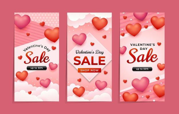 Valentines's Day Sale Banner