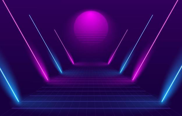 Free neon - Vector Art