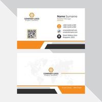 Elegant business card template vector
