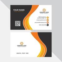 Elegant business card template vector