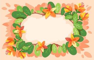 Spring Floral Background vector