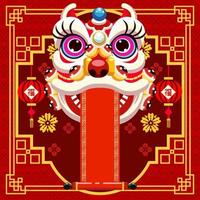 Festivity Background for Chinese New Year Event vector